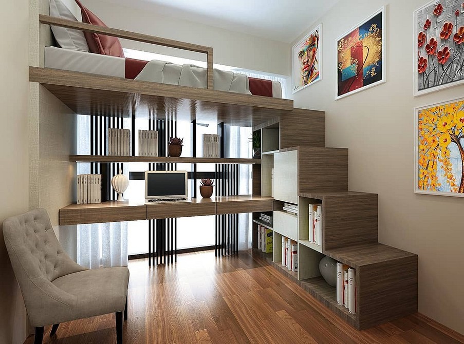 Budowa krok po kroku Instrukcja: Jak zbudować łóżko na antresoli? Schemat, wymiary, krok po kroku.