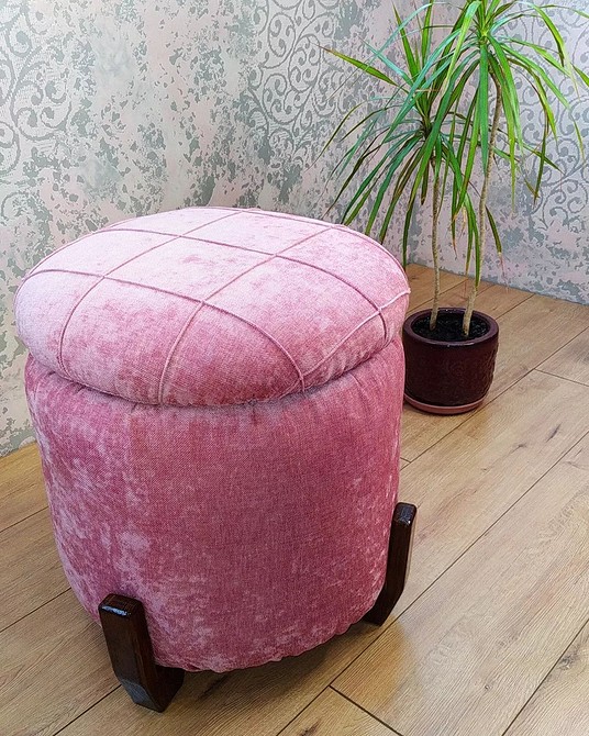 Puf w stylu bohemy Inspiracje DIY: Puf w stylu bohemy. Wygodny dodatek do salonu.