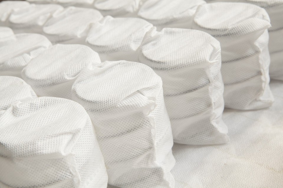 Przekrój sofy: sprężyny i warstwy wypełnienia dla komfortu i wsparcia kręgosłupa