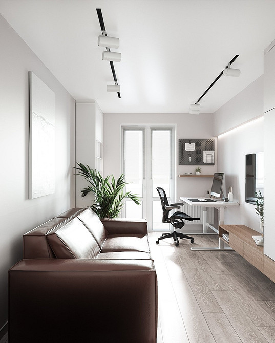 Aranżacje z sofą Inspiracje na aranżacje z brązową sofą: odcienie orzechowe w roli głównej