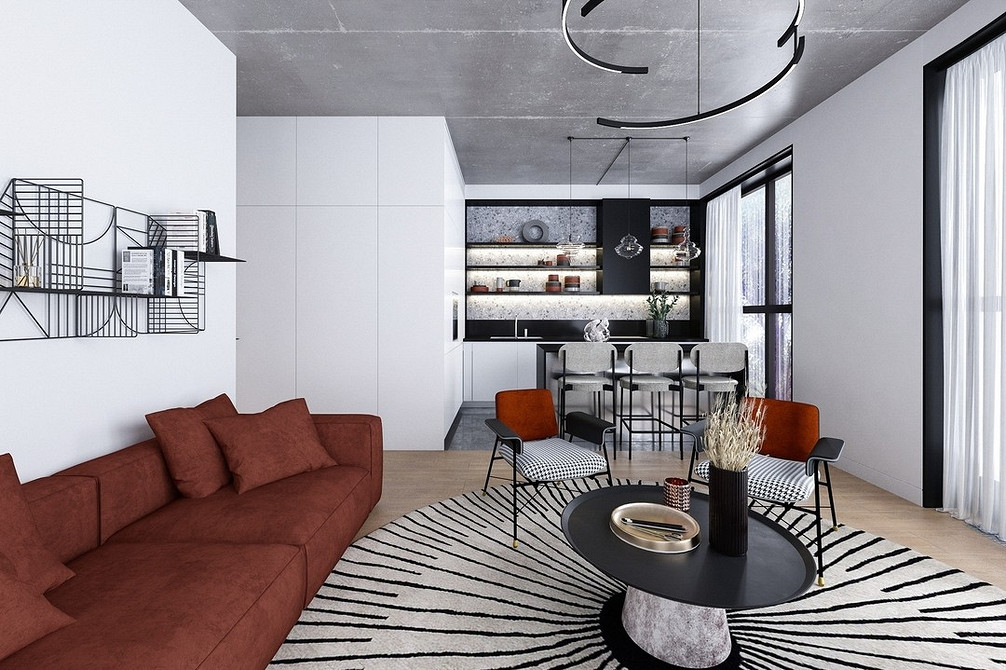 Elegancja w brązie Elegancka brązowa sofa: idealne rozwiązanie do salonu w brązach.