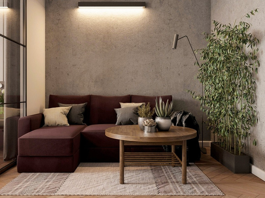 Komfort w brązie Miękka brązowa sofa w salonie, komfort i wygoda użytkowania każdego dnia.