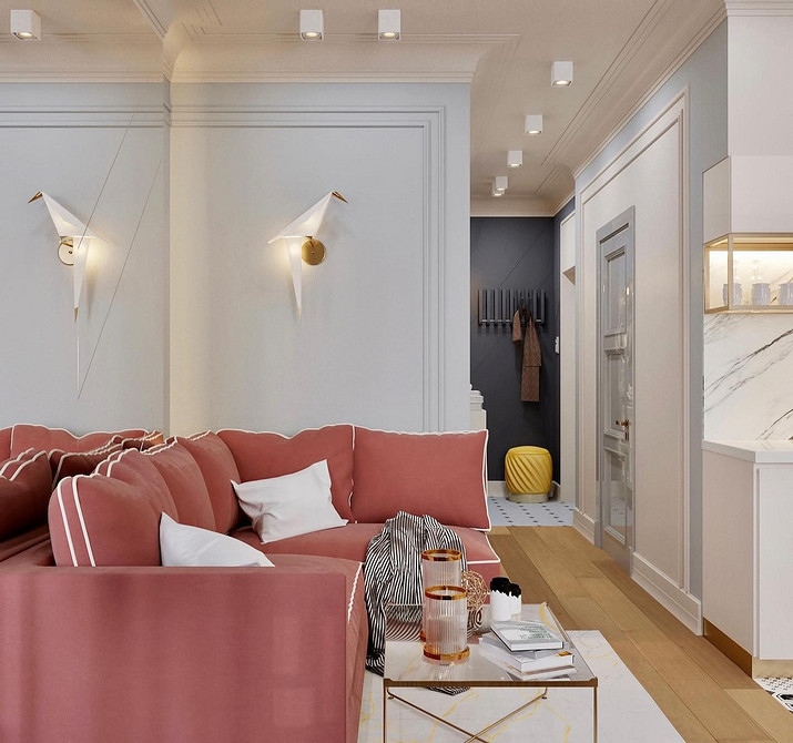 Tekstylia i dodatki do salonu z czerwoną sofą: inspiracje i pomysły na aranżacje