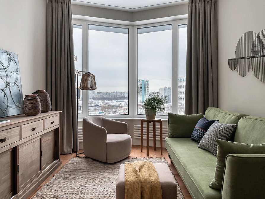 Wygoda dla dziecka Miękkie krzesło w pokoju dziecięcym, idealne do małego mieszkania