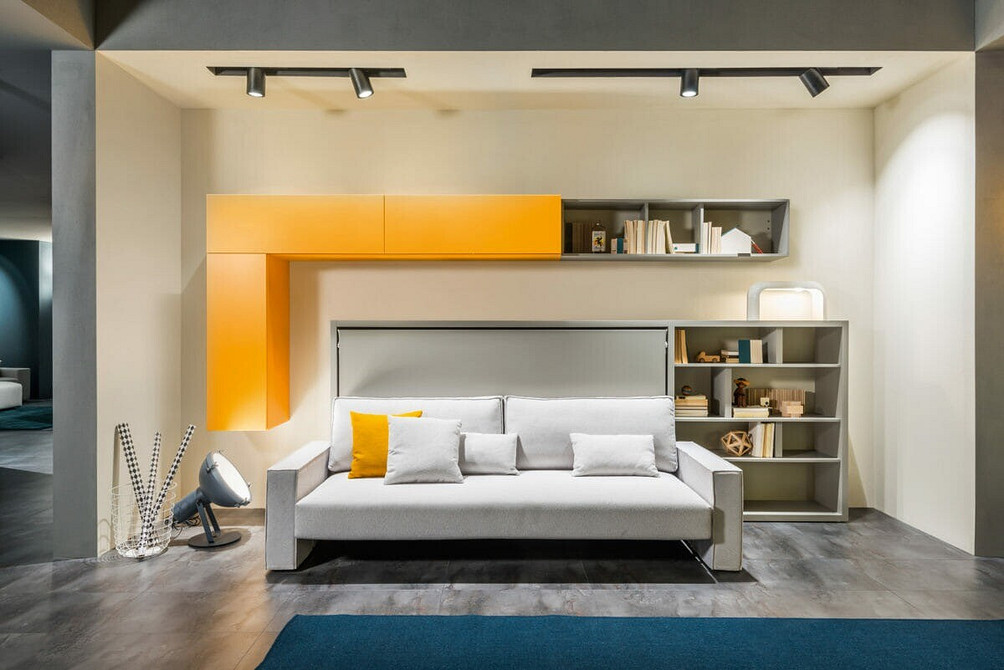 Łóżko transformer rozkładane Rozkładane łóżko transformer w szafie: idealne rozwiązanie do małych przestrzeni w domu.