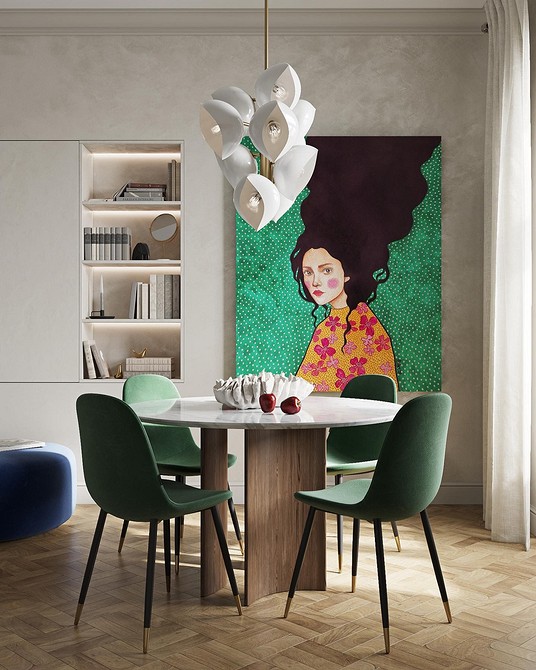 Wybór idealnego stołu Okrągły stół w jadalni: porady dotyczące wyboru i inspirujące zdjęcia