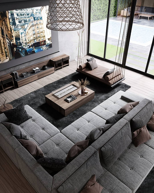 Sofa: Ergonomia i relaks Ergonomiczna sofa modułowa z miękkimi poduszkami dla maksymalnego komfortu.