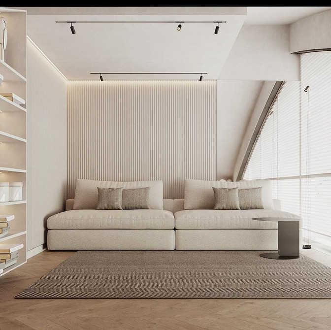 Komfortowa sofa modułowa Sofa modułowa w salonie: inspiracje i aranżacje dla małego mieszkania