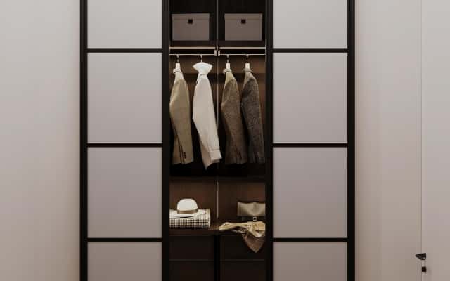 Dziecięca Przestrzeń Pokój dziecięcy w domu z jasnymi kolorami i funkcjonalnymi meblami dla komfortu.