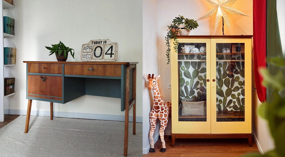 Vintage szafa z duszą Odnowiona szafa w stylu vintage: inspiracje do renowacji mebli DIY