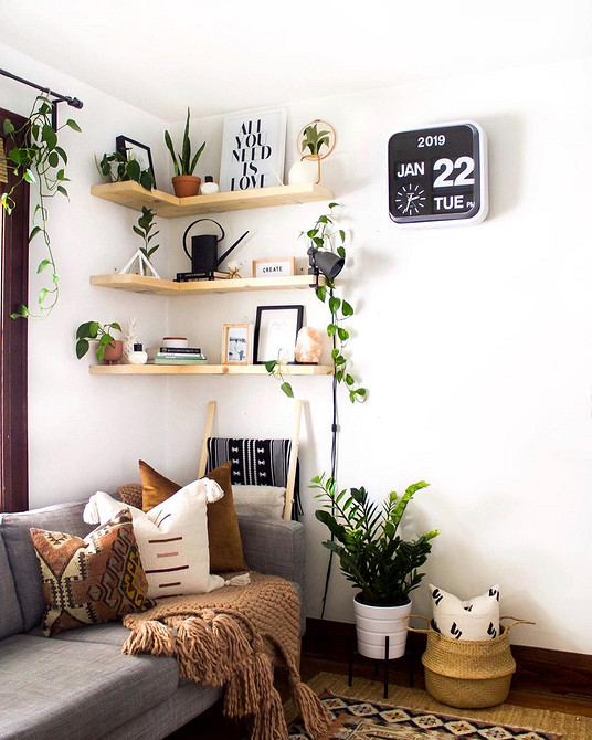 Funkcjonalne półki ścienne Funkcjonalne półki ścienne: pomysł na przechowywanie w małym mieszkaniu w 2026.