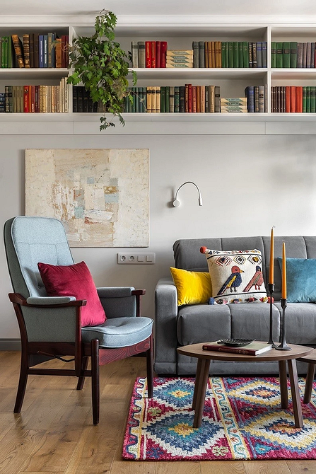 Minimalistyczne półki ścienne Oryginalny design półek ściennych w nowoczesnym wnętrzu z minimalistycznym wystrojem.