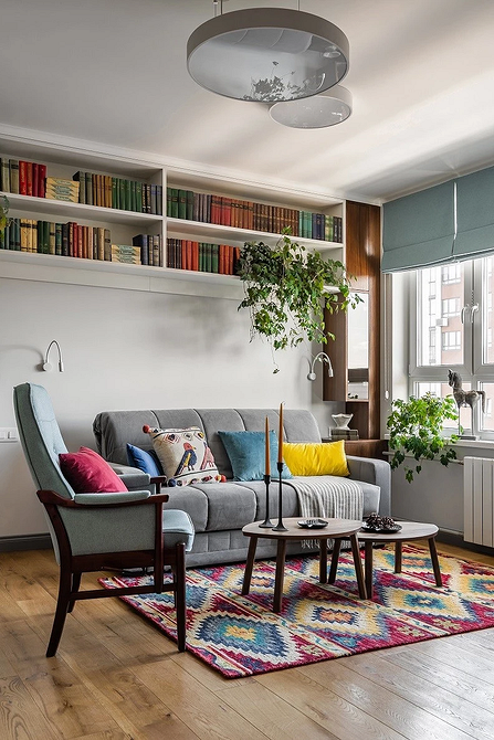 Półki nad łóżkiem Półki ścienne w sypialni nad łóżkiem na książki, zdjęcia i dekoracje.