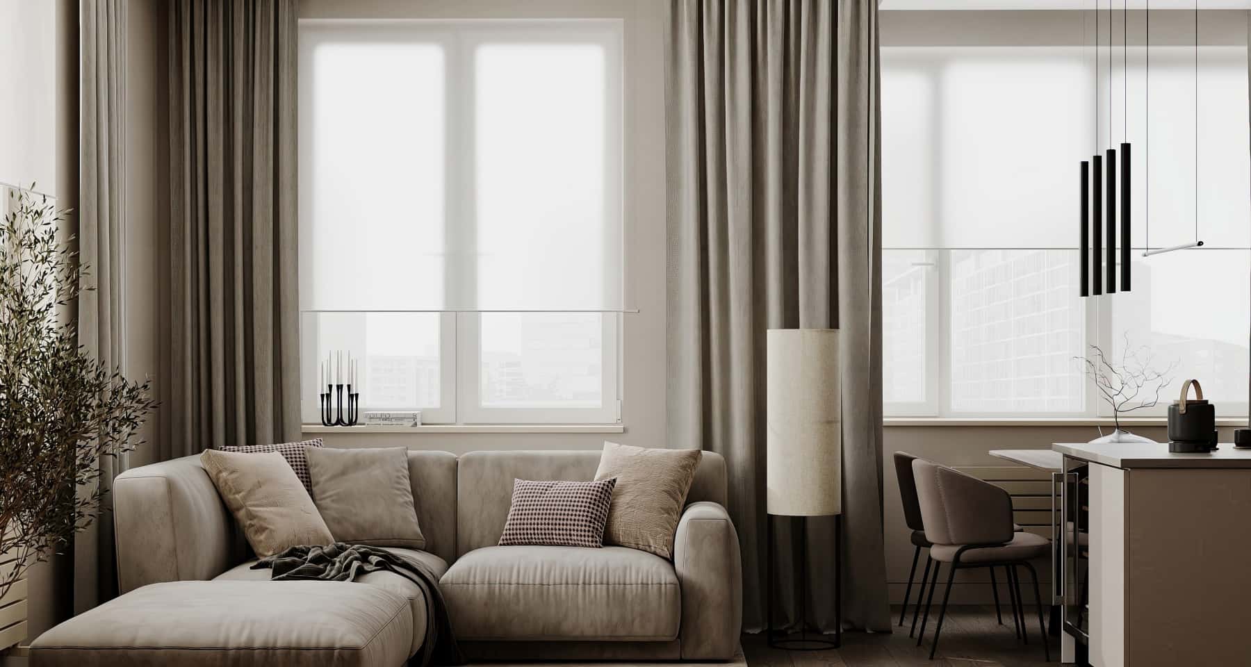 Natura we wnętrzu Ekologiczny design mieszkania 2026: Drewno, rośliny i naturalne materiały w aranżacji wnętrz.