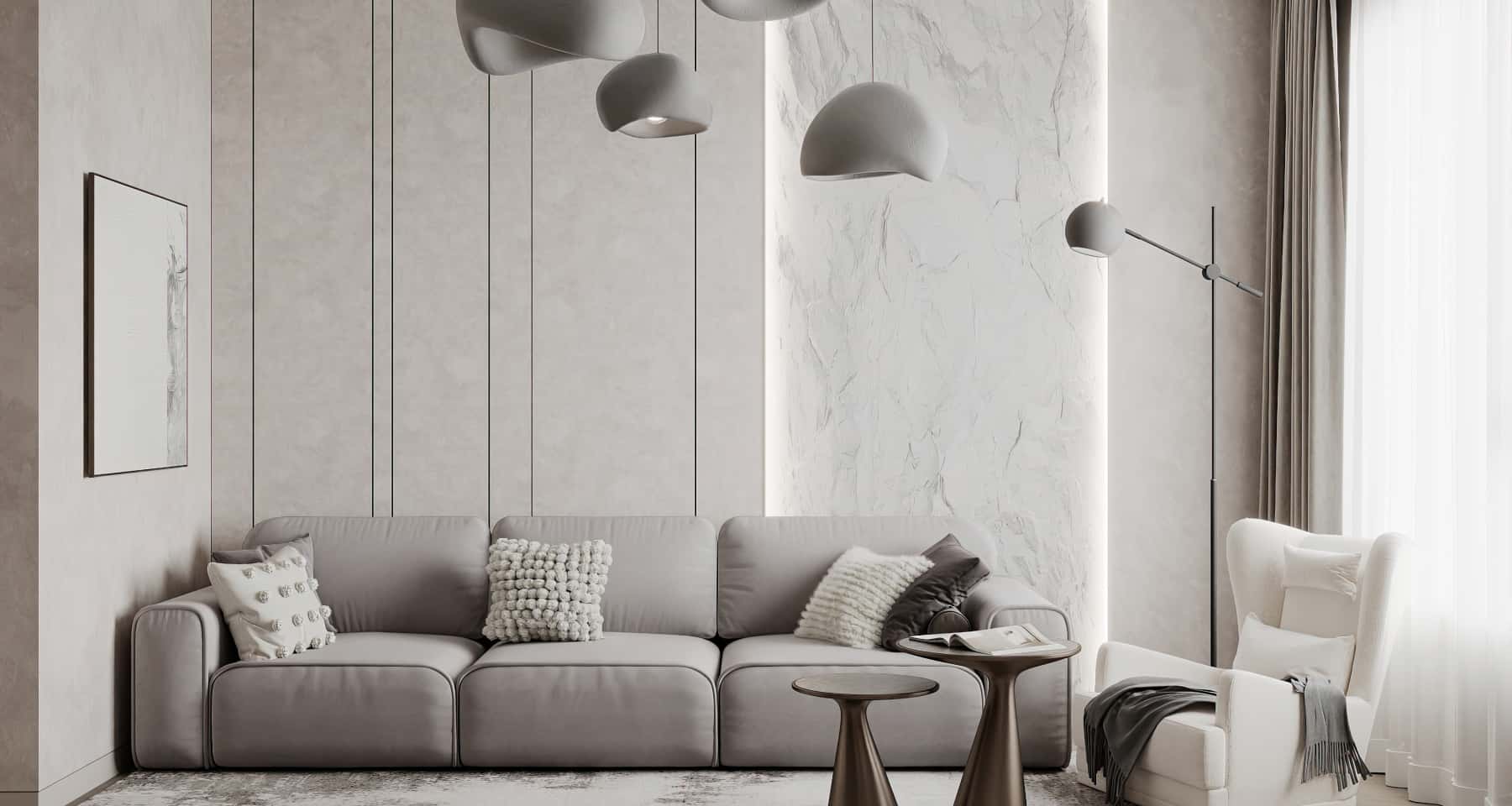 Ergonomia w biurze Stylowe biuro w domu 2026 z ergonomicznym krzesłem i dużym biurkiem.