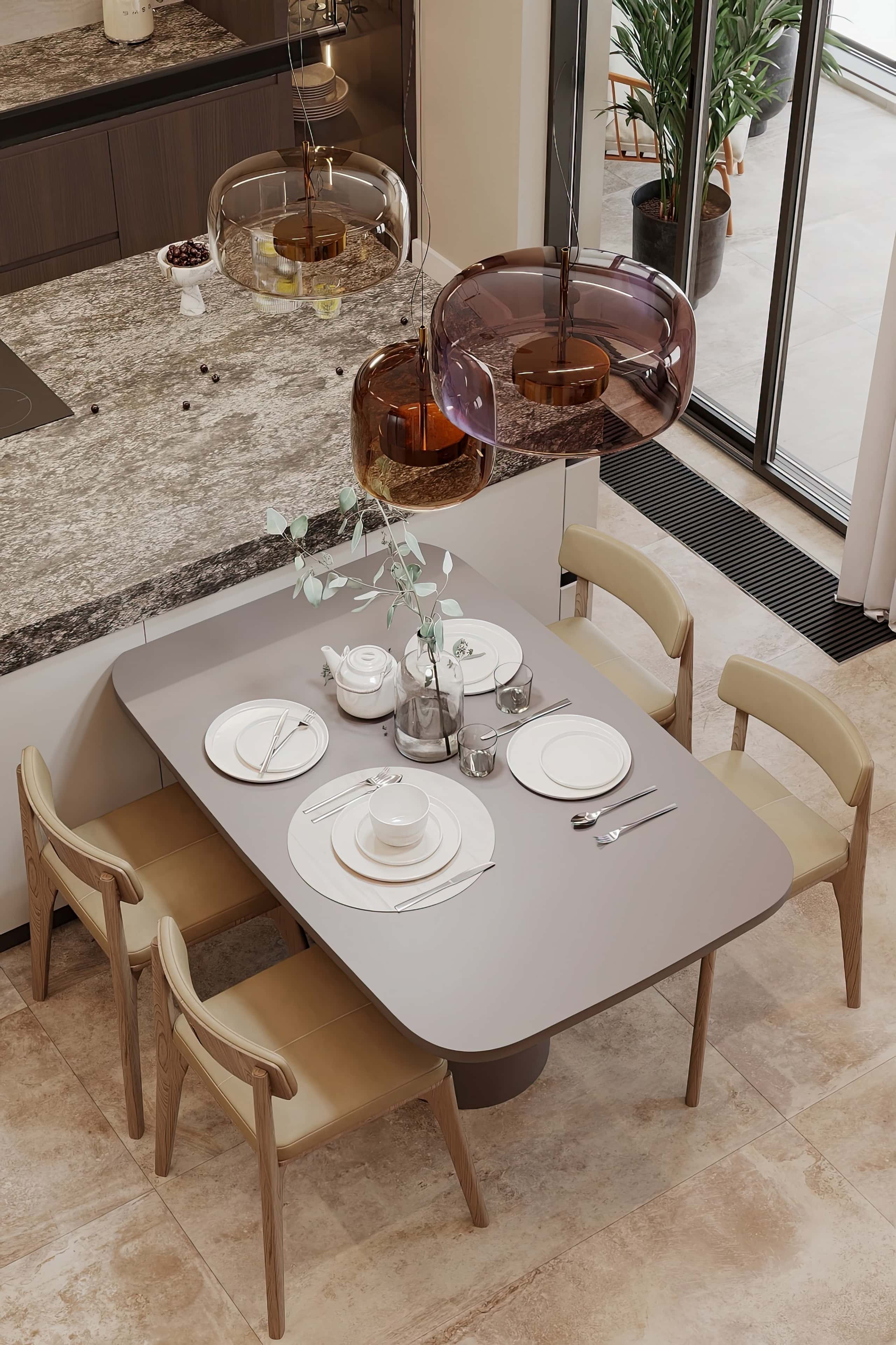 Minimalizm i metal Remont mieszkania 2026: minimalistyczna kuchnia z elementami metalowymi i drewnem.