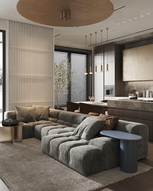 Skandynawski Styl Jasna sofa w stylu skandynawskim 2026. Minimalizm i funkcjonalność.