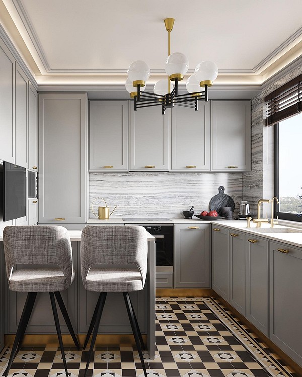 Elegancka szarość Szare meble w salonie: inspiracje aranżacyjne dla małego mieszkania w 2026.