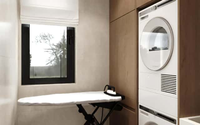 Minimalizm i Natura 2026 Projekt domu 2026: Minimalistyczny salon z wykorzystaniem naturalnych tekstur i stonowanej kolorystyki.