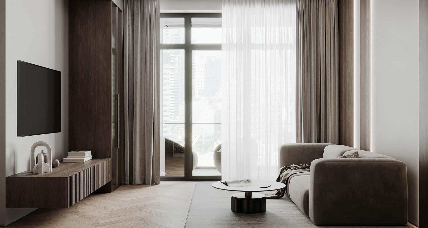 Inspiracje japandi 2026 Aranżacja wnętrza w stylu japandi: inspiracje na 2026 z minimalistycznym designem