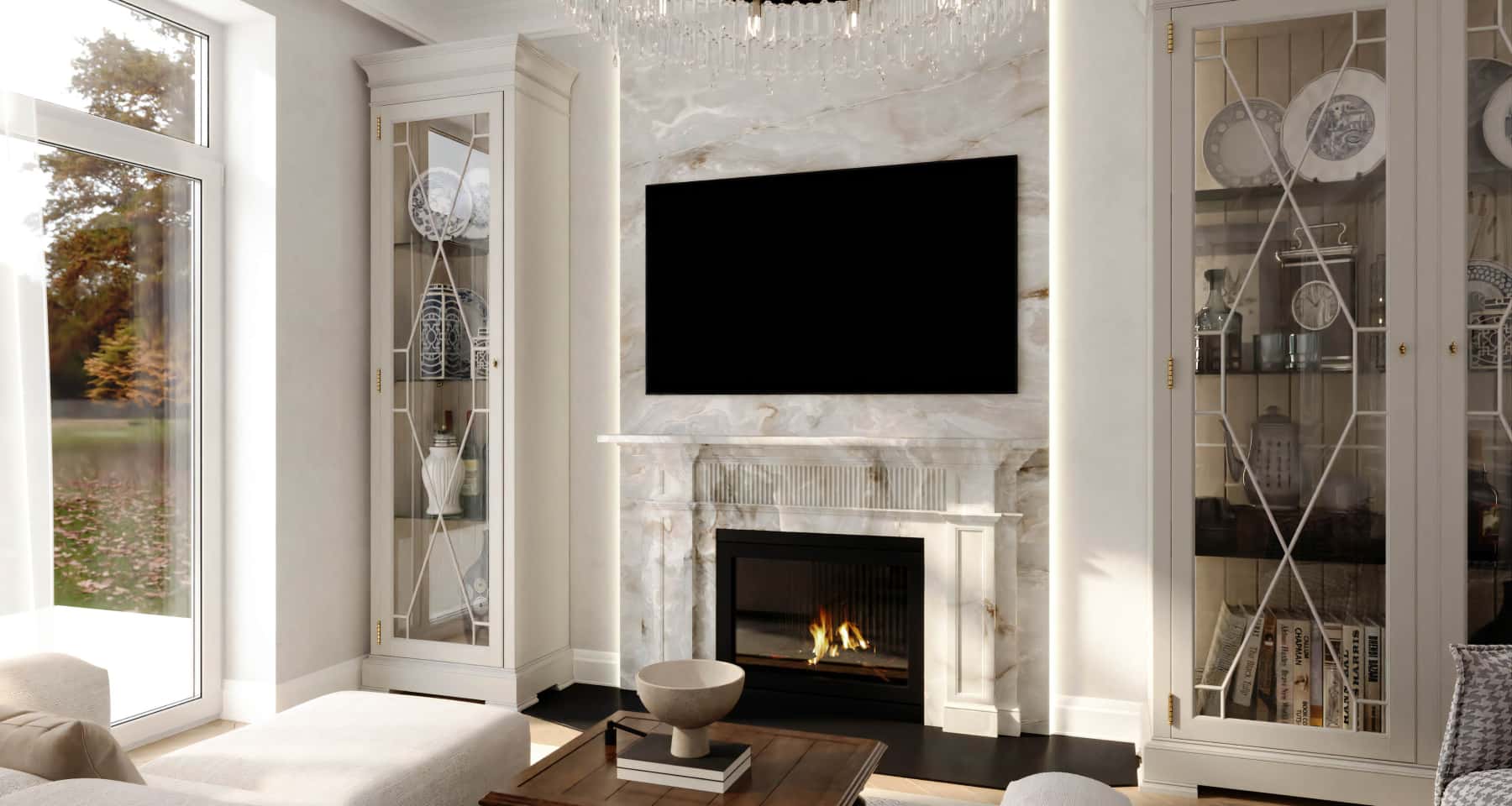 Ponadczasowy Design Projekt wnętrza neoklasycznego domu 2026: komfort, funkcjonalność i ponadczasowy styl.