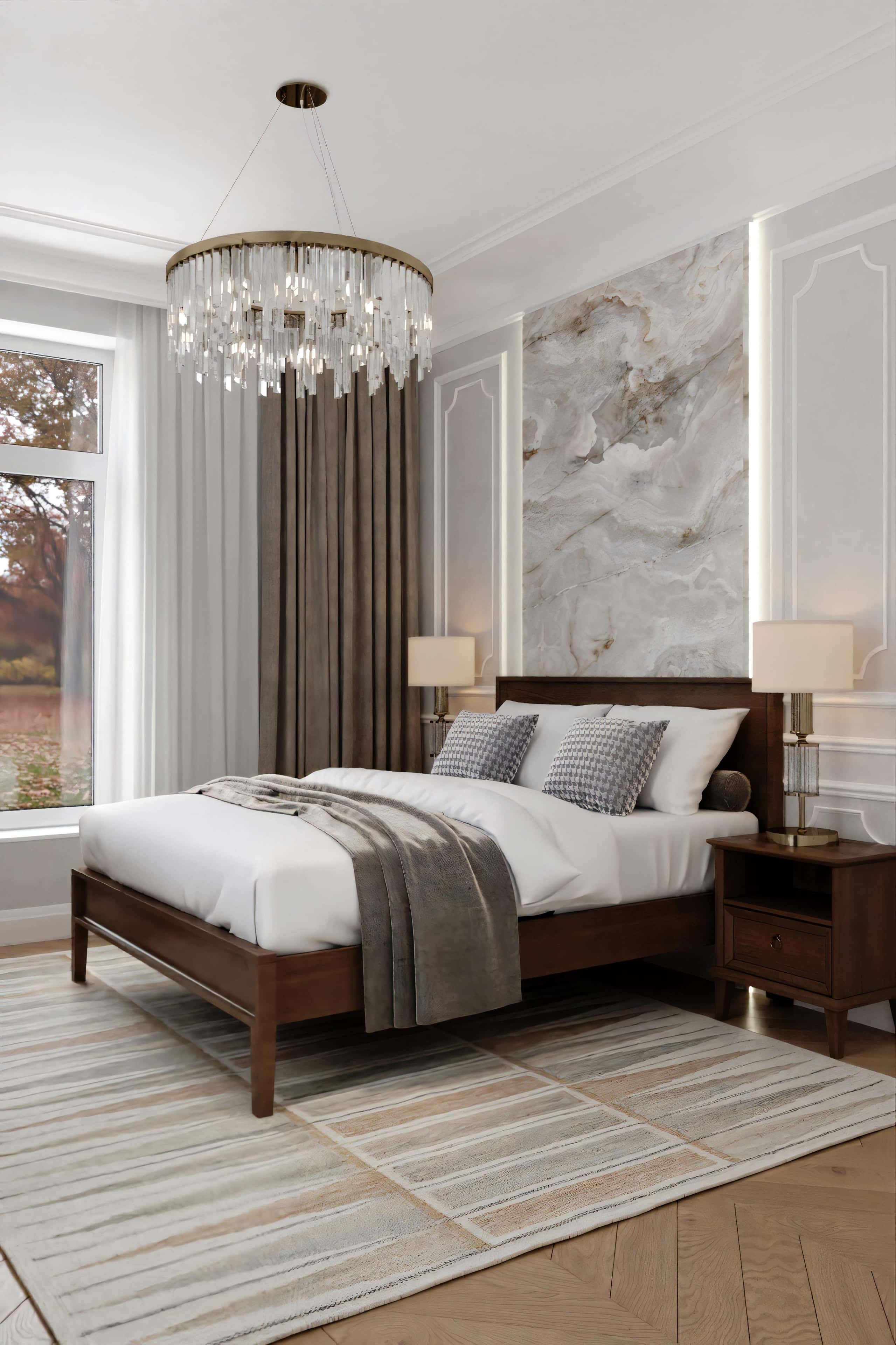 Harmonia i Styl Neoklasyczne wnętrze domu 2026: eleganckie meble, stylowe dodatki i harmonia przestrzeni.