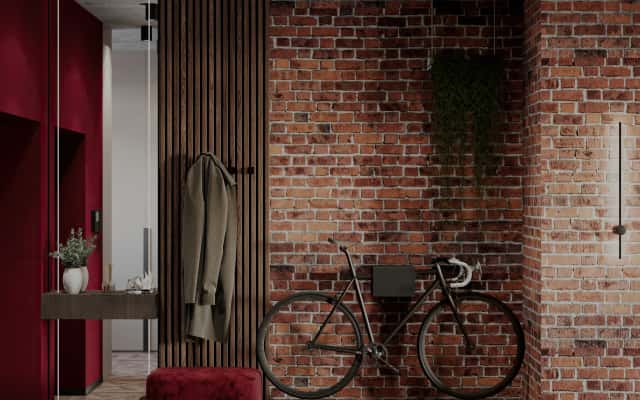 Neobarok w lofcie Industrialny loft w domu: połączenie neobaroku z nowoczesnymi materiałami i oświetleniem.