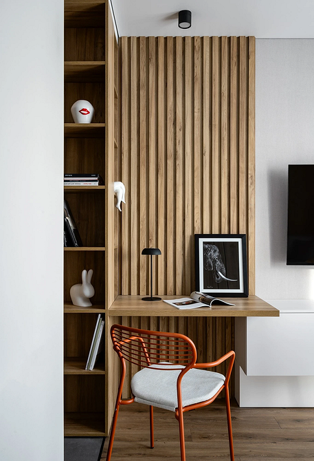 Dąb w łazience Designerski blat dębowy w łazience: elegancja i naturalność w aranżacji wnętrza.