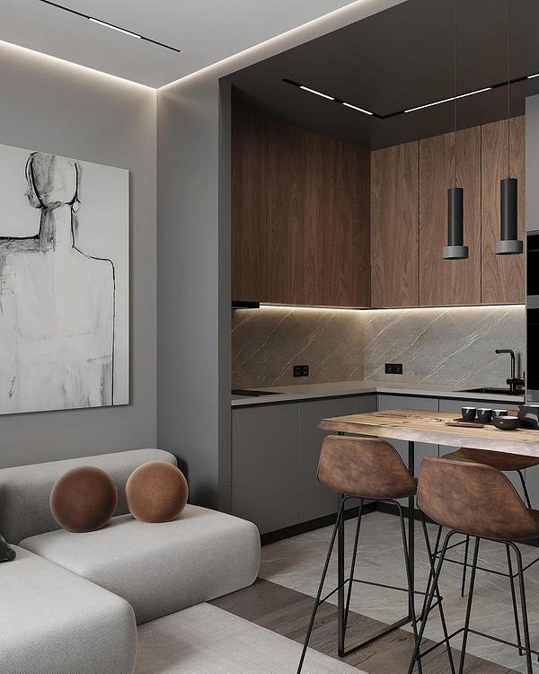 Minimalizm 2026: Кутові дивани Кутові дивани на кухню в стилі мінімалізму 2026: затишок та функціональність у малій кухні