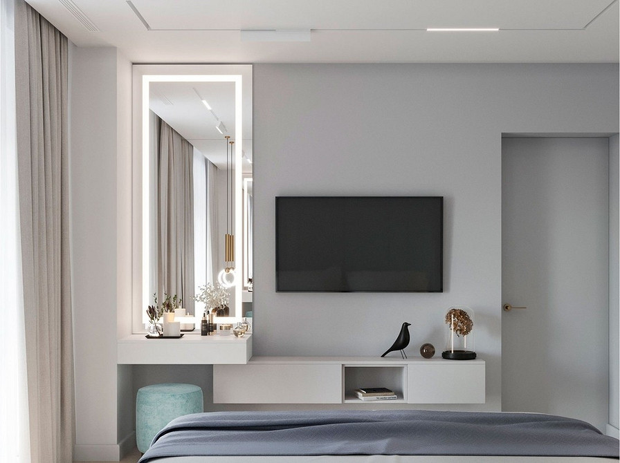 Szafka RTV z półkami Drewniana szafka RTV z otwartymi półkami – idealna do przechowywania i eksponowania.