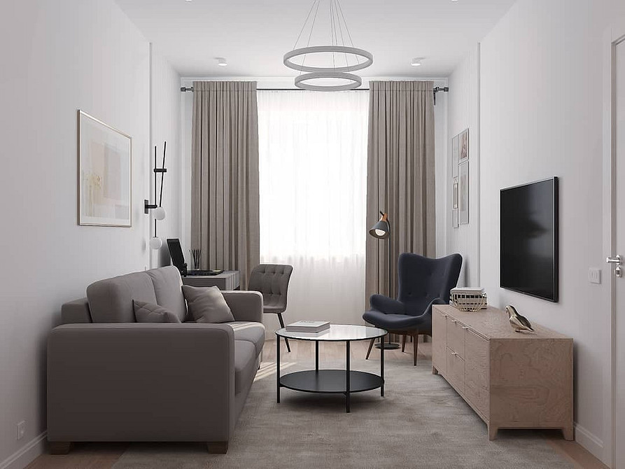 Duża szafka RTV Duża szafka RTV z miejscem na audio. Nowoczesne meble do salonu 2026.