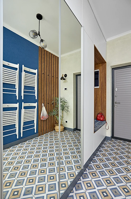 Lustro z nadrukiem Szafa lustrzana z nadrukiem: oryginalny design do salonu w 2026 roku.