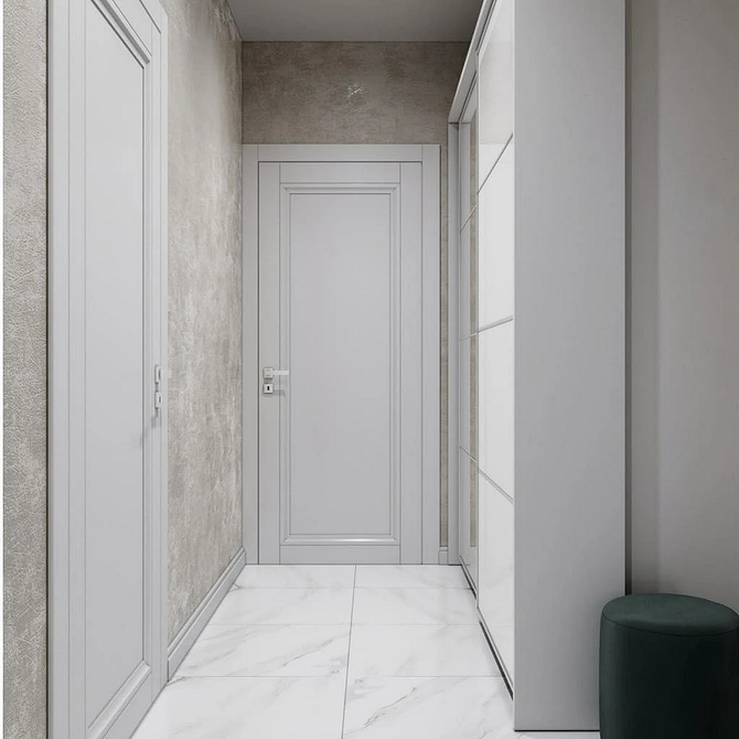 Przesuwne drzwi Szafa lustrzana z drzwiami przesuwnymi w salonie: wygodne i stylowe rozwiązanie w 2026.