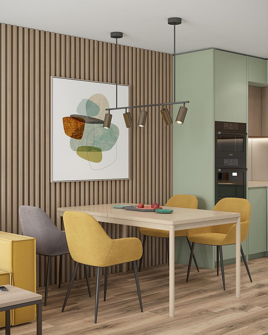 Żółta sofa Skandi Żółta sofa w stylu skandynawskim: minimalistyczny design i jasne akcenty. Inspiracje 2026.